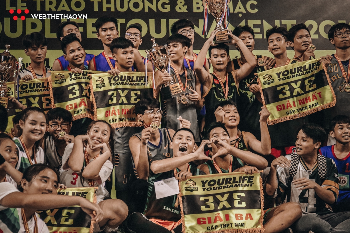 Chung kết giải YourLife 3x3 Tournament 2019: Bóng rổ Gò Vấp tỏa sáng với 2 cúp vô địch danh giá Chung kết giải YourLife 3x3 Tournament 2019: Bóng rổ Gò Vấp tỏa sáng với 2 cúp vô địch danh giá